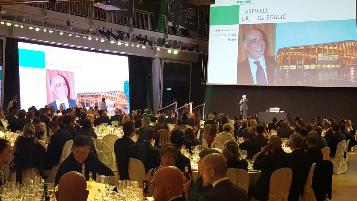 Pensionamento dell’Amministratore Delegato Italia Dr. Boggi di Bbraun - 1