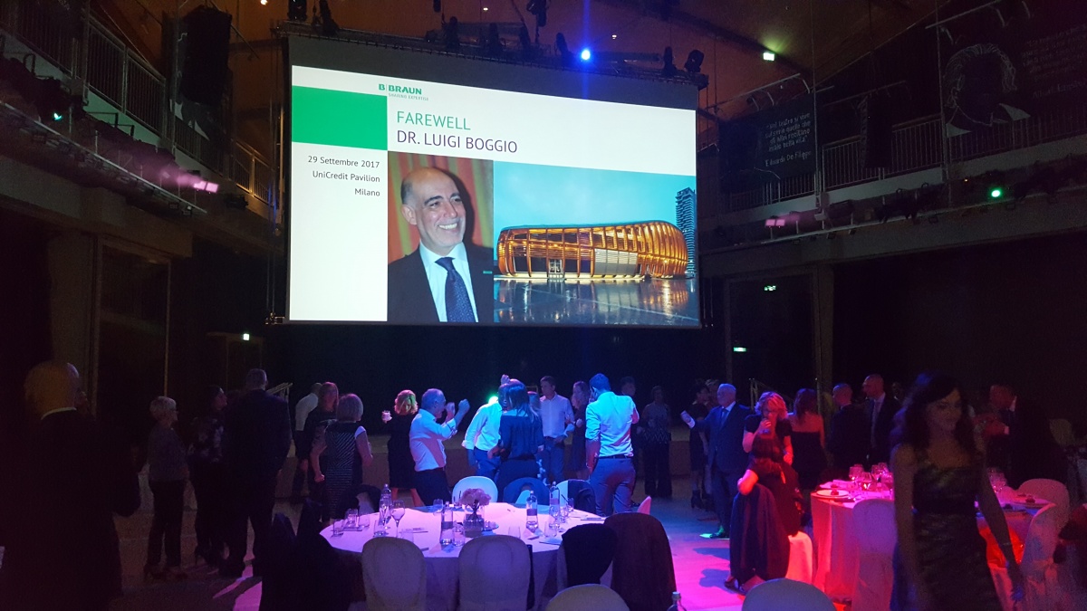 Pensionamento dell’Amministratore Delegato Italia Dr. Boggi di Bbraun - 2