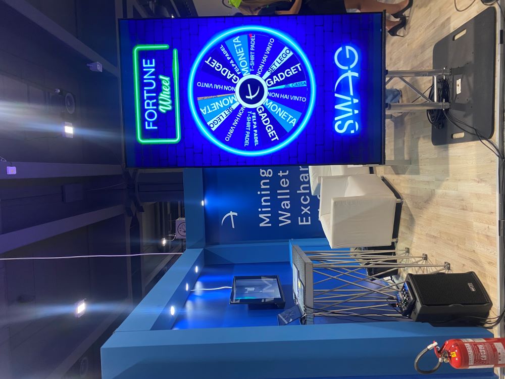 Uno stand interattivo per due fiere - 1