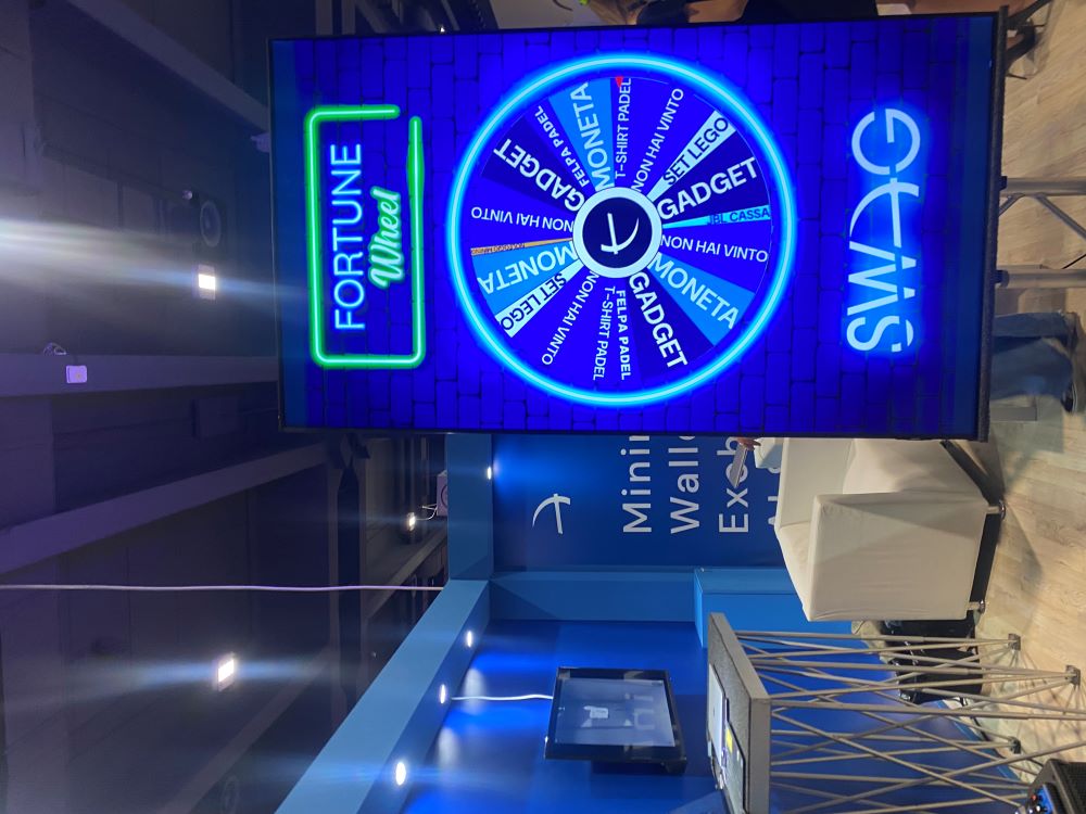 Uno stand interattivo per due fiere - 3