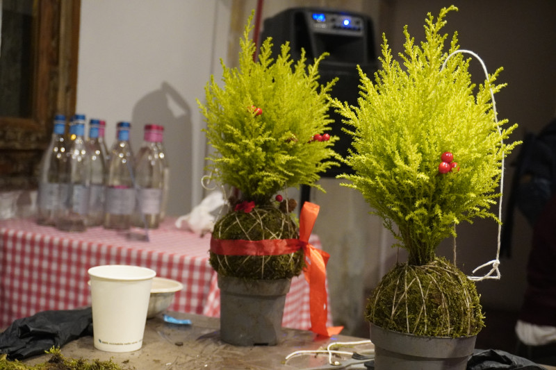 Team building sociale con Kokedama per AKAMAS - 3