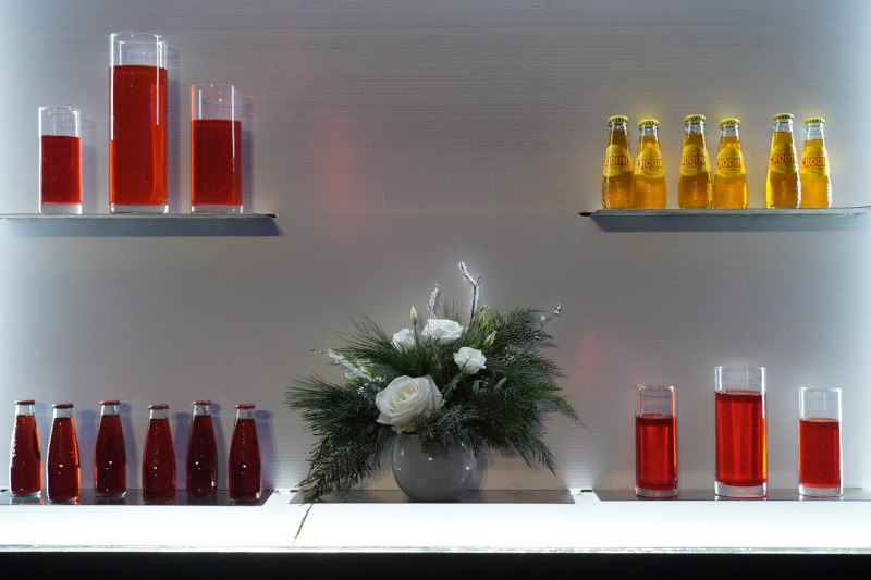 Kick-off aziendale Saint-Gobain 2026: allestimenti creativi a tema montagna a Milano - 5