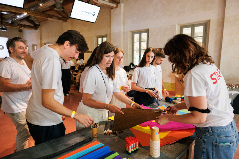 Team building solidale all'aria aperta per l'Istituto Marangoni - 101