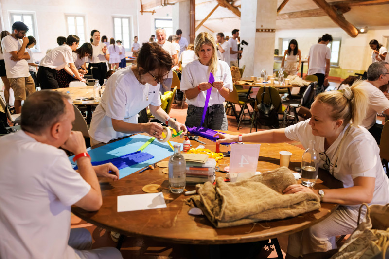 Team building solidale all'aria aperta per l'Istituto Marangoni - 89