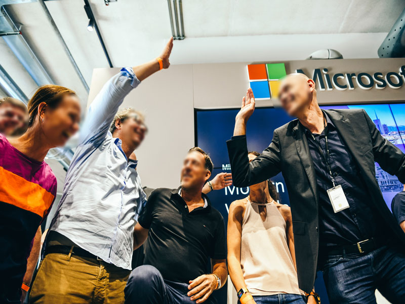 Team building Leonardo's Secret per Microsoft - 5