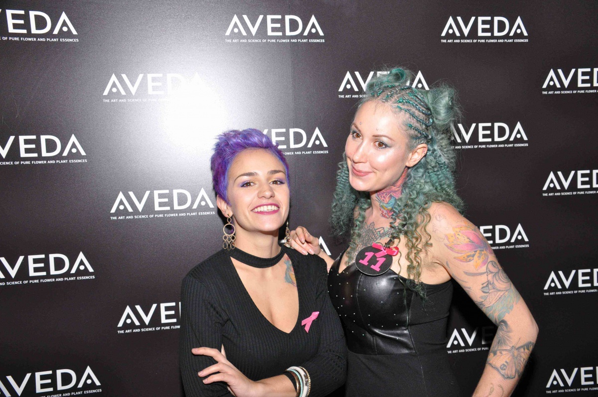Primo contest di un tour promozionale tra i saloni Aveda - 27