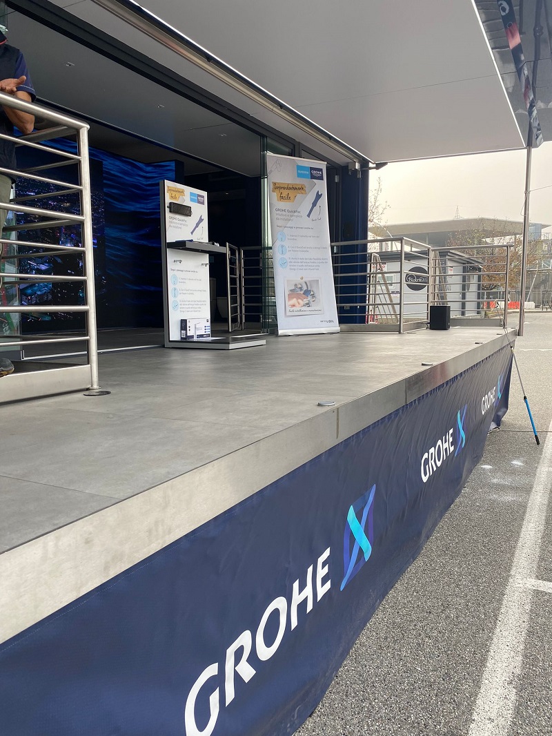 Organizzazione del tour promozionale italiano di Grohe - 3