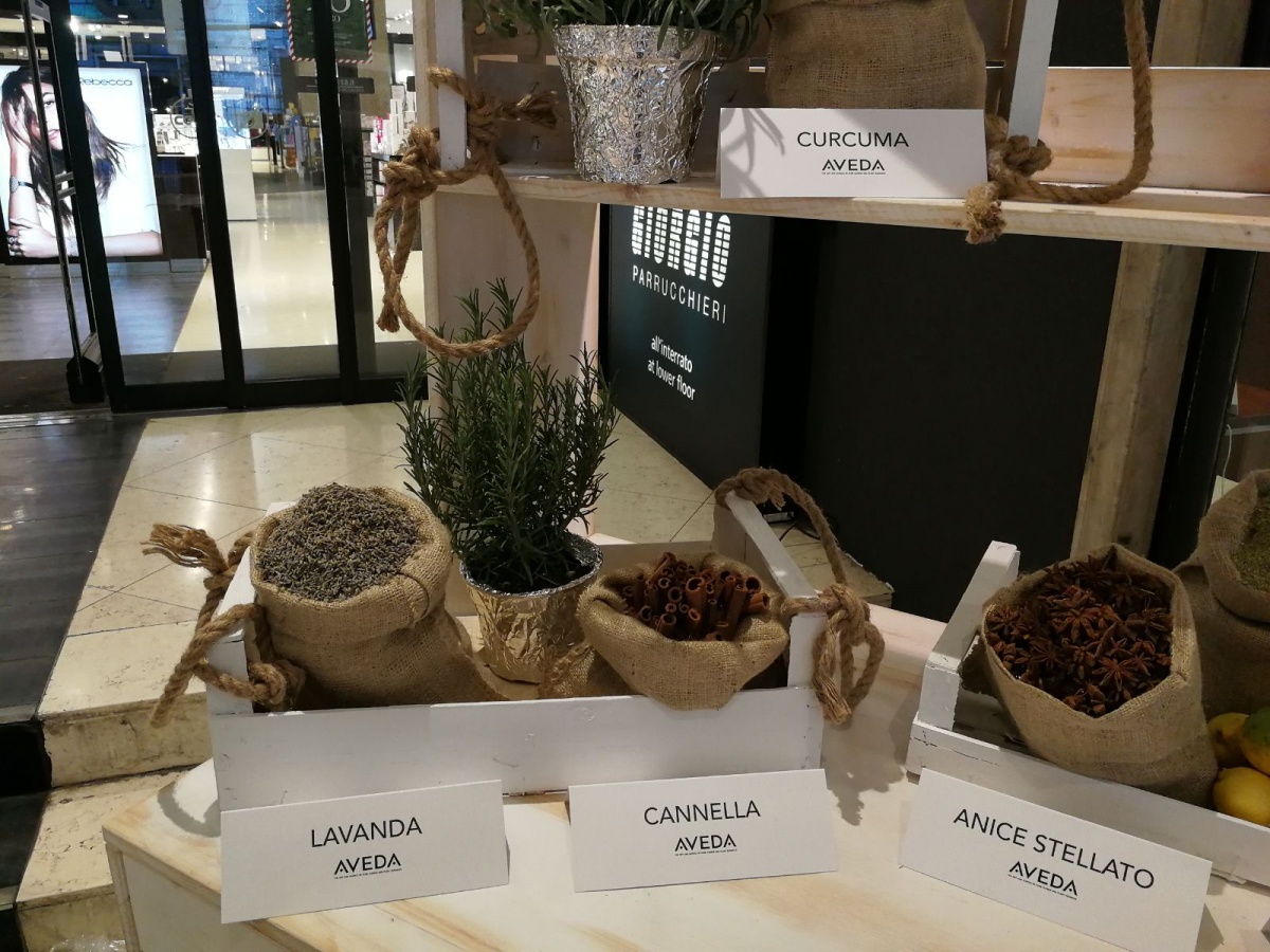 Stand per Aveda nel punto vendita all'interno del Coin di Genova. - 11