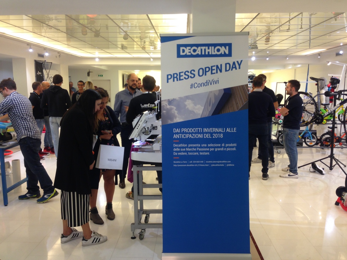 Press day per Decathlon dedicato ai giornalisti e blogger di settore - 7