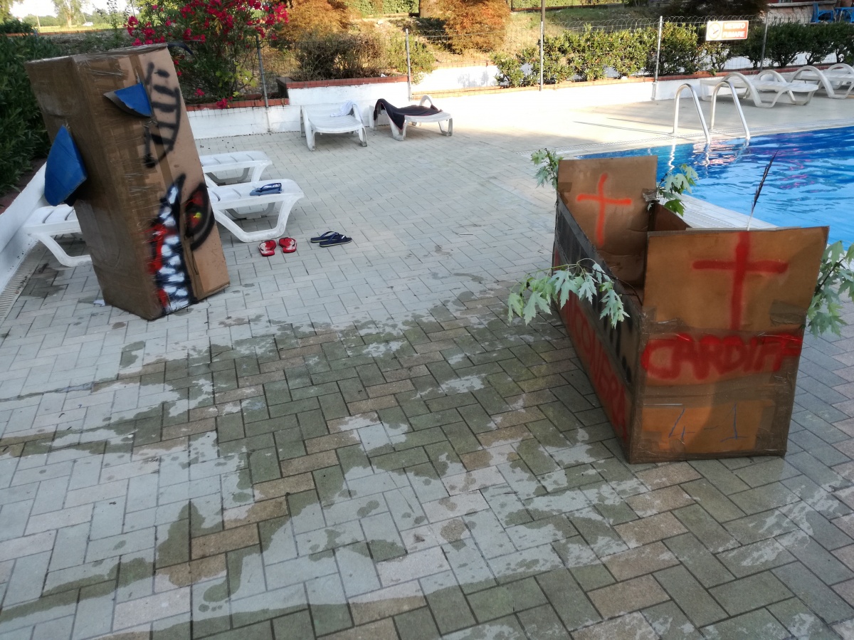 Team building carton boat per Decathlon - 7