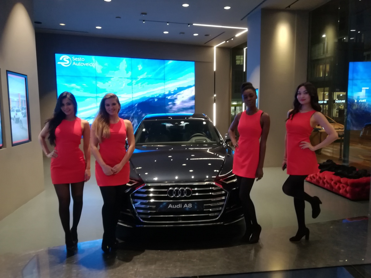 Sesto Autoveicoli: lancio della nuova Audi A8 - 3