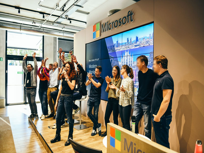 Team building Leonardo's Secret per Microsoft - 7