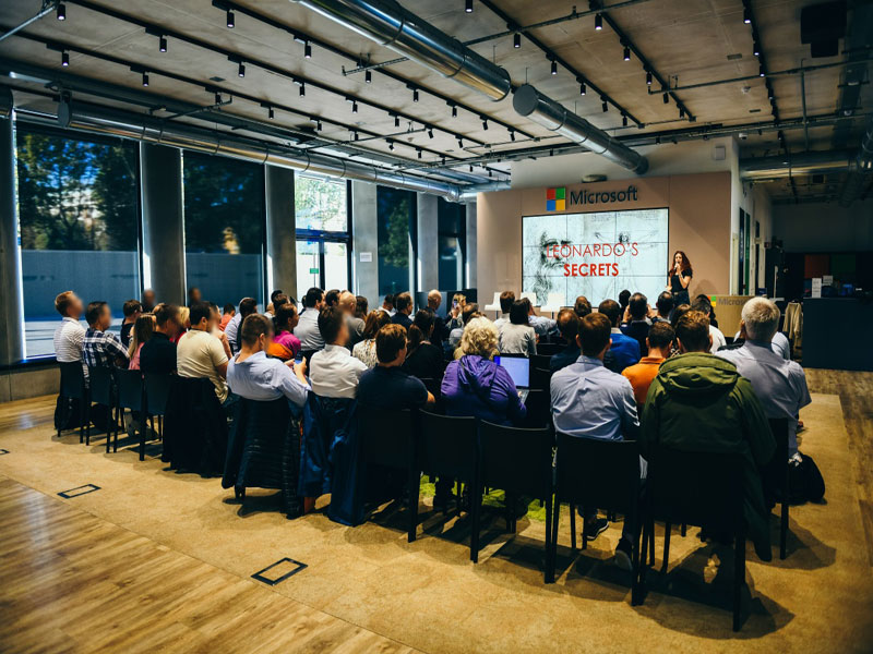 Team building Leonardo's Secret per Microsoft - 9