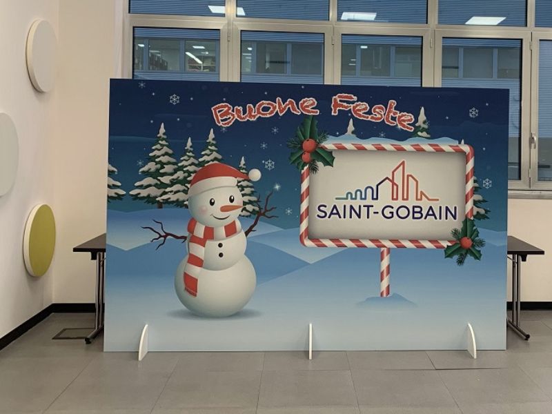 Organizzazione Evento di Natale negli uffici di Saint-Gobain - 0