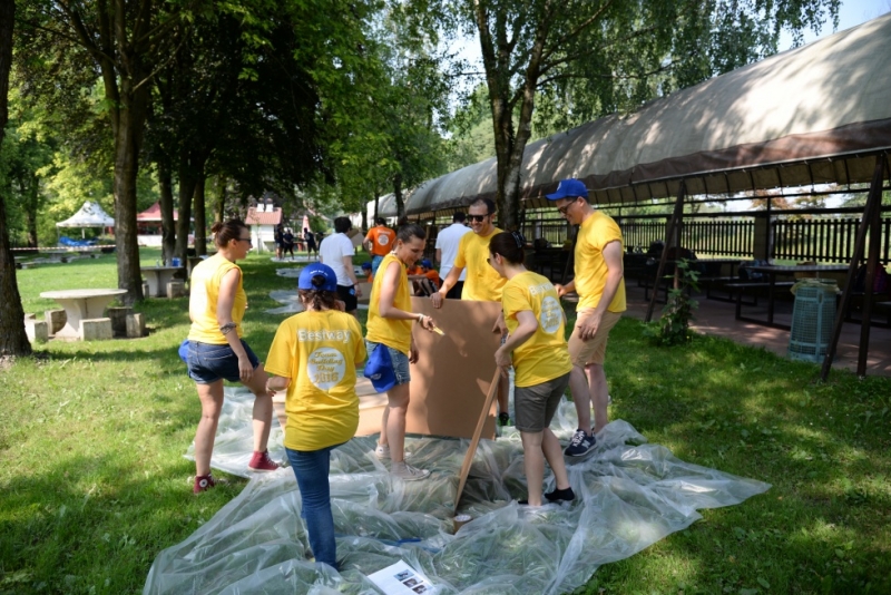 Smart Eventi: Team Building carton boat per Bestway Corp. - 29