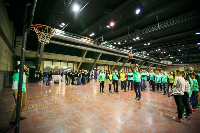 Team building sport olimpici "Jump si può fare 2015" Decathlon - 6