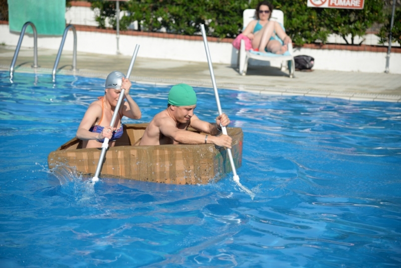 Smart Eventi: Team Building carton boat per Bestway Corp. - 3