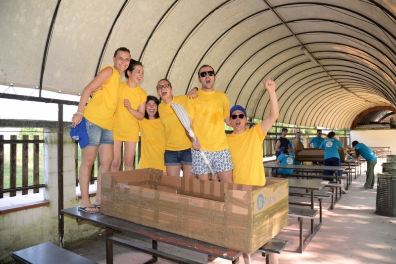 Smart Eventi: Team Building carton boat per Bestway Corp. - 39